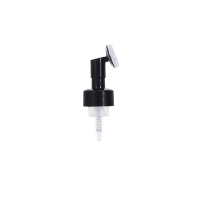 42/43 mm Silikon borstel schuimpomp cosmetische dispenser met op maat gemaakte zijdeprinter en plastic materiaal