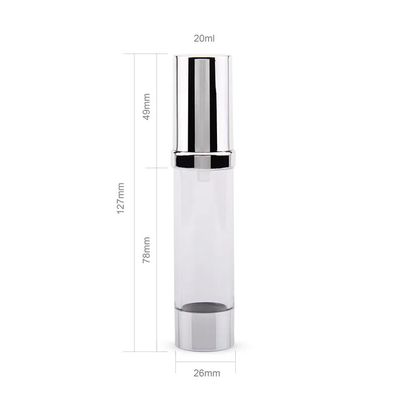 Luxe verschijning 20 ml 30 ml 50 ml luchtloze pompfles voor huidverzorging