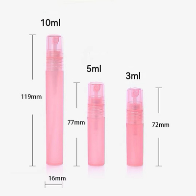 3ML 5ML & 10ML Plastic Parfumsprayer Pen Leeg container voor parfum met matte kleur afwerking