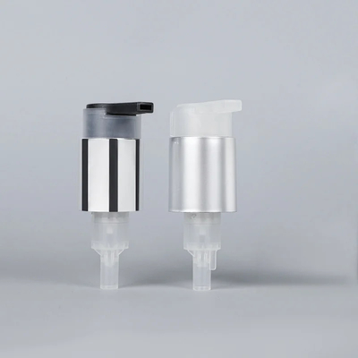 Aluminium kraag 28 / 410 lange lengte crème dispenser pomp voor cosmetische