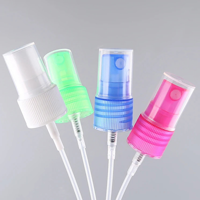 18 / 410 Plastic fijne mist spuit voor flessen in meerdere kleuren schroef