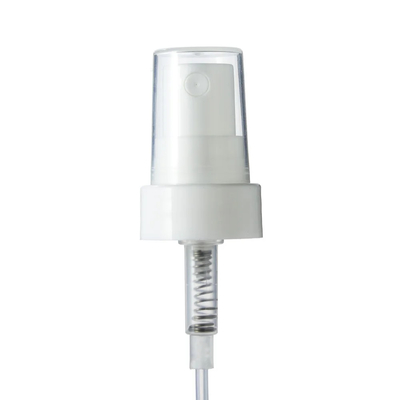 Witte klassieke dubbele stap 18 / 410 fijne mist sproeier voor cosmetische en duurzame kunststof PP type