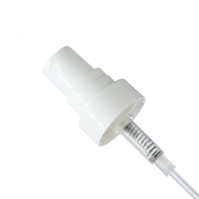 Witte klassieke dubbele stap 18 / 410 fijne mist sproeier voor cosmetische en duurzame kunststof PP type
