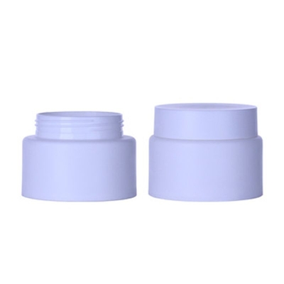 Purper 80g Plastic Cream Jar Support Aanpassing voor cosmetica
