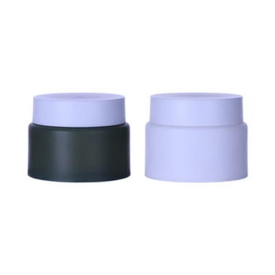 Purper 80g Plastic Cream Jar Support Aanpassing voor cosmetica