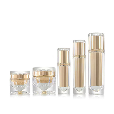 Gepersonaliseerde Acryl fles potten Set voor cosmetische verpakking 30ML 50ML 100ML 30G 50G Perfect