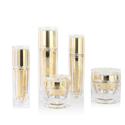 Gepersonaliseerde Acryl fles potten Set voor cosmetische verpakking 30ML 50ML 100ML 30G 50G Perfect
