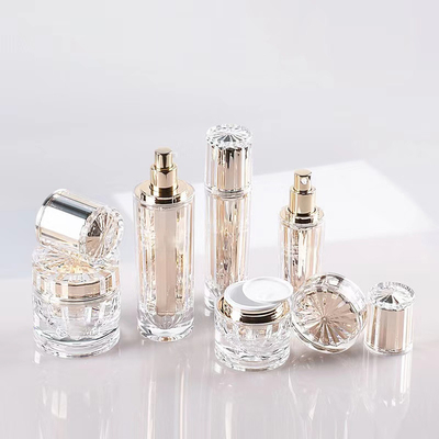 Gepersonaliseerde Acryl fles potten Set voor cosmetische verpakking 30ML 50ML 100ML 30G 50G Perfect