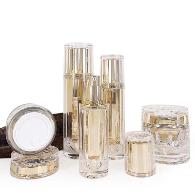 Gepersonaliseerde Acryl fles potten Set voor cosmetische verpakking 30ML 50ML 100ML 30G 50G Perfect