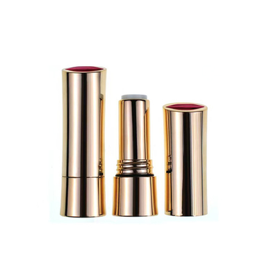 Goud Uiterlijk 3,5 g Plastic Lipstick Balsem Tube Container Voor Cosmetica