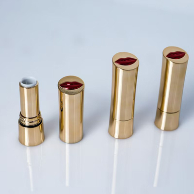 Goud Uiterlijk 3,5 g Plastic Lipstick Balsem Tube Container Voor Cosmetica