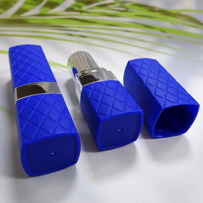 Op maat gemaakte Purple Lipstick Tube Container voor modieuze cosmetische verpakkingsoplossing