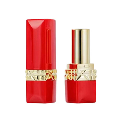 Rood Zwart Midden Elektroplatering 5g Lipstick Tube Voor Cosmetische Verpakking