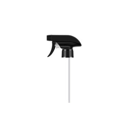 Schroefsluiting Zwarte plasticsprayer 28/410 voor het schoonmaken van flessen