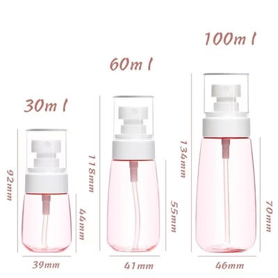 Op maat gemaakte 30 ml 60 ml 100 ml UPG Plastic Spray Pump Flasje Lotion Pump Flasje Voor Parfum Gezicht Reiniging Shampoo Dispensing Container