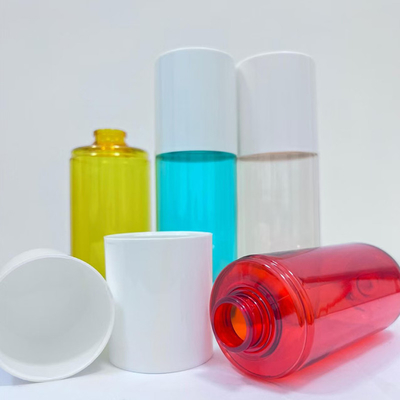 Verscheidene kleuren 150 ml plastic PET-fles met 15 mm kartondeksel