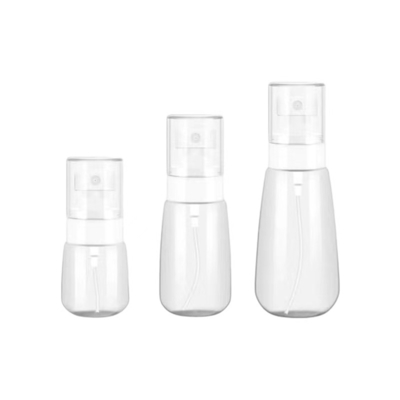 60 ml PET-tonige plastic fles die wordt gebruikt voor shampoo- en huidverzorgingsproducten