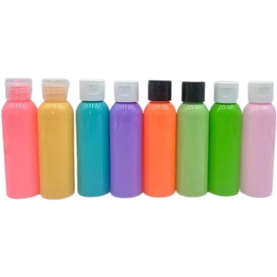 50 ml PET-fles met schroefdeksel Meerdere kleuren voor vloeistof