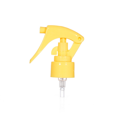 Gele kleur 24 / 410 Plastic Mini Trigger Sprayer Met Plectrum Design
