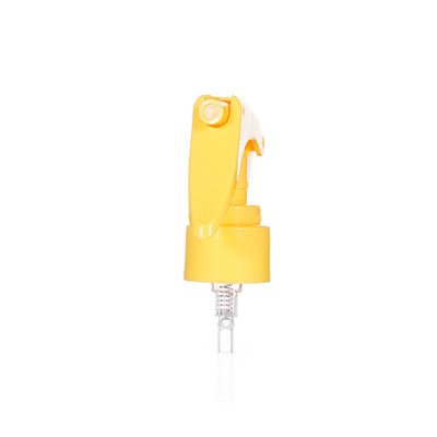 Gele kleur 24 / 410 Plastic Mini Trigger Sprayer Met Plectrum Design
