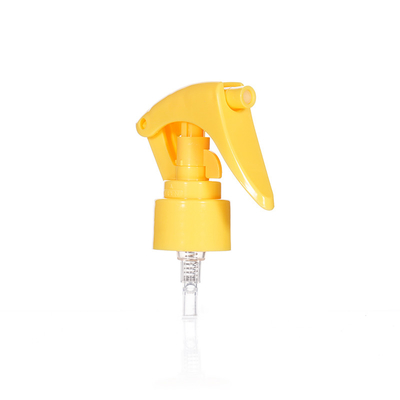 Gele kleur 24 / 410 Plastic Mini Trigger Sprayer Met Plectrum Design