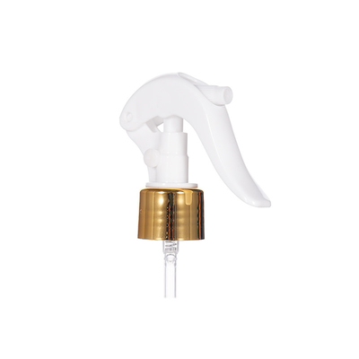 Gouden aluminium sluiting 24 / 410 Plastic Mini Trigger Sprayer gebruikt voor het reinigen