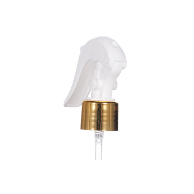 Gouden aluminium sluiting 24 / 410 Plastic Mini Trigger Sprayer gebruikt voor het reinigen