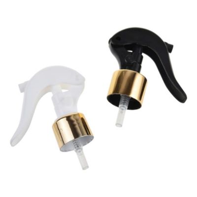 Gouden Aluminium Kraag Mini Trigger Spuit met 24/410 28/410 Halsmaat voor Fijn Nevel Doseeren