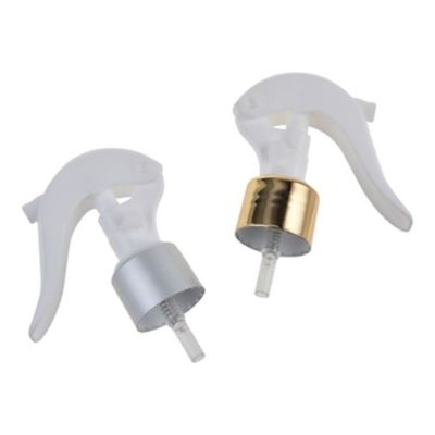 Gouden Aluminium Kraag Mini Trigger Spuit met 24/410 28/410 Halsmaat voor Fijn Nevel Doseeren