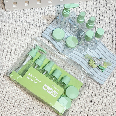 Warm stempelen 50 ml plastic fles voor aangepaste kleur huidverzorging reis set