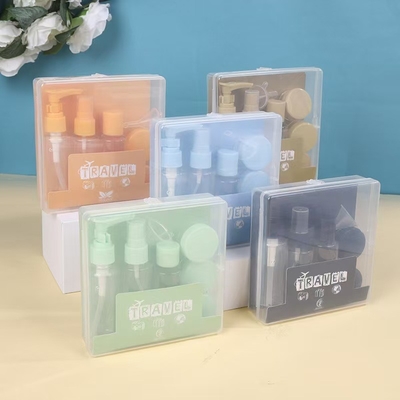 Voguish Design 7 stukjes Plastic Travel 50 ml flesset gebruikt voor persoonlijke verzorging pakket