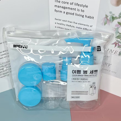 Stylish Type 50ml+40ml 7 Pieces Travel Bottle Set gebruikt voor huidverzorging