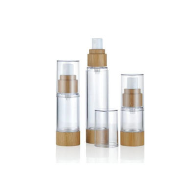 Op maat gemaakte 15 ml 30 ml 50 ml lekkagevrije, gecontroleerde, luchtloze pompfles voor huidverzorging en cosmetica