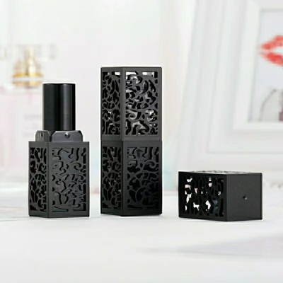 Elegant vierkante kunststof Chinoiserie Lipstick Cases voor Lipbalm Containers