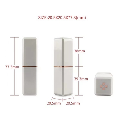 5G Plastic Square Lipstick Tube voor Cosmetische Container Vierkant Vorm
