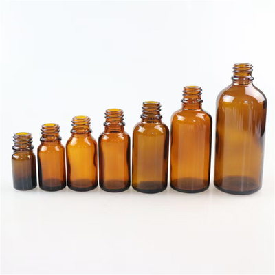 Groothandel 10 ml 30 ml 50 ml 100 ml Schroefglas Amber YB Fles