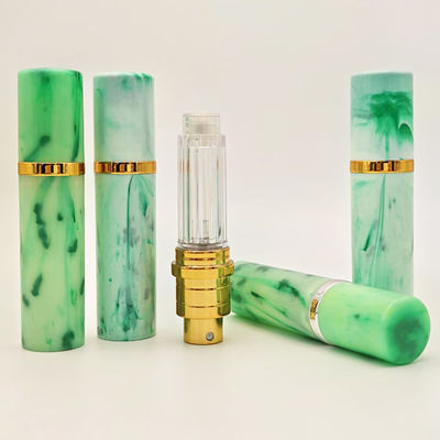 Marmer-effect parfum spuitfles en reizen-vriendelijke fijne mist atomizer voor elegante geur verpakking