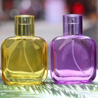 30 ml kleurrijke glazen parfumfles met sproeier Volledige set lege verpakking voor parfumerie