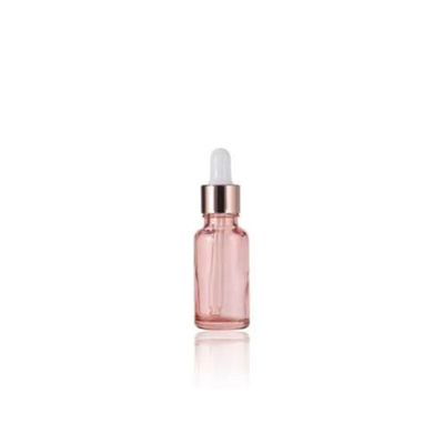 10 ml-100 ml roze glazen dropperfles voor essentiële oliën