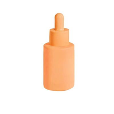 Op maat gemaakte 20 ml, 30 ml en 50 ml Flat Shoulder Glass Essential Oil Flasje Met Dropper Cap