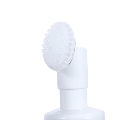 Op maat gemaakte 42 mm plastic schuimpomp met siliconen borstel voor het reinigen