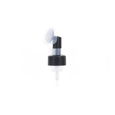 Groothandel 42 mm plastic schuimpomp met siliconen borstelpompkop