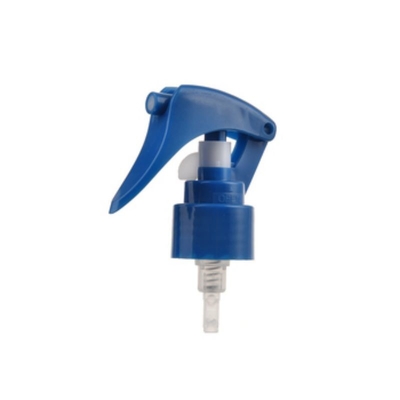 Donkerblauw 24/410 Mini-triggersprayer met clipontwerp gebruikt voor het reinigen van artikelen