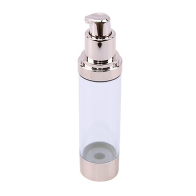 Topkwaliteit Goud Aluminium 20ml Plastic Airless Pump Flasje Gebruik Huidverzorging