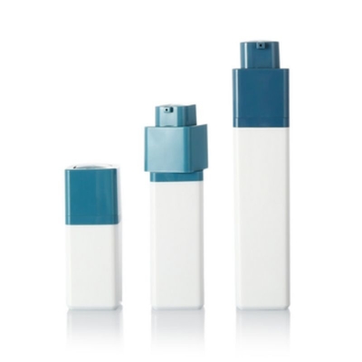 Vierkant met speciale kop 30 ml luchtloze pompfles voor cosmetische huidverzorging