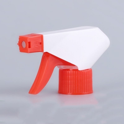 Verkoop in bulk Rood/wit Kleur Plastic Trigger Sprayer 28/410 Grootte gebruikt voor flessen