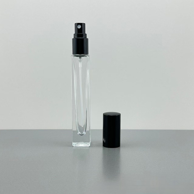 10 ml glazen parfumfles op maat met sproeipomp en overkap