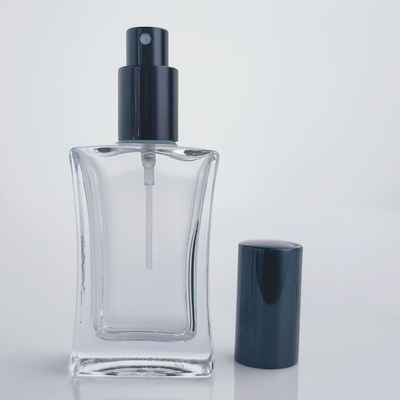 Groothandel 20ML 30ML & 50ML Vierkante glazen parfumfles lege verpakking