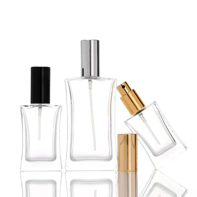 Groothandel 20ML 30ML & 50ML Vierkante glazen parfumfles lege verpakking