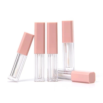 Roze Plastic 1,2 ml Lipgloss Tube Leeg Behalver met aangepaste kleuren